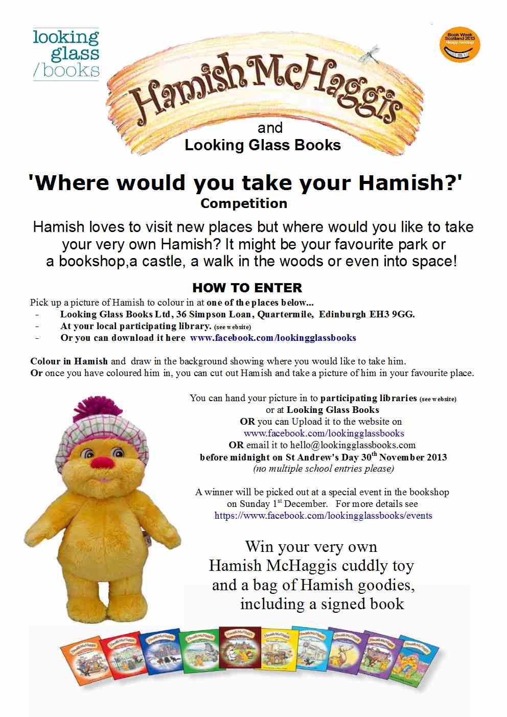 Hamish Competition poster 1